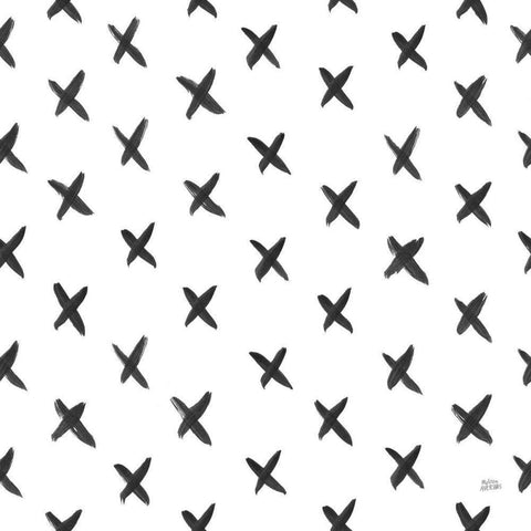 Scandy Baby Pattern IIA White Modern Wood Framed Art Print by Averinos, Melissa