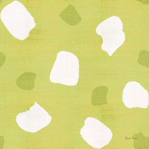 Tutti Frutti Pattern IVC Black Modern Wood Framed Art Print by Zaman, Farida