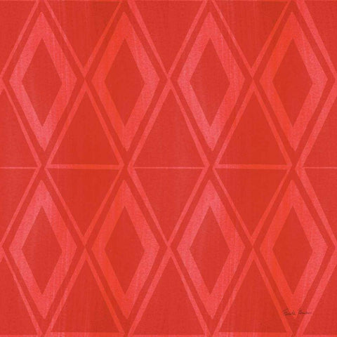 Tutti Frutti Pattern VIE Black Ornate Wood Framed Art Print with Double Matting by Zaman, Farida