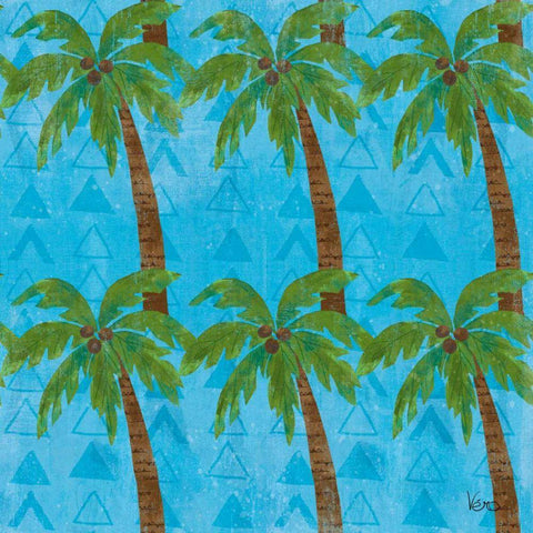 Good Vibes Pattern VB Black Ornate Wood Framed Art Print with Double Matting by Charron, Veronique