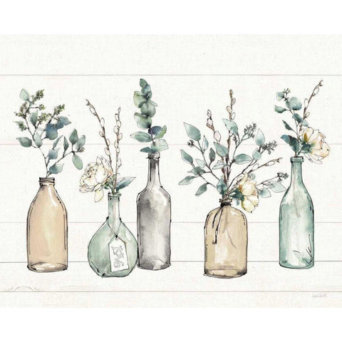 Modern Farmhouse I v2 White Modern Wood Framed Art Print by Tavoletti, Anne