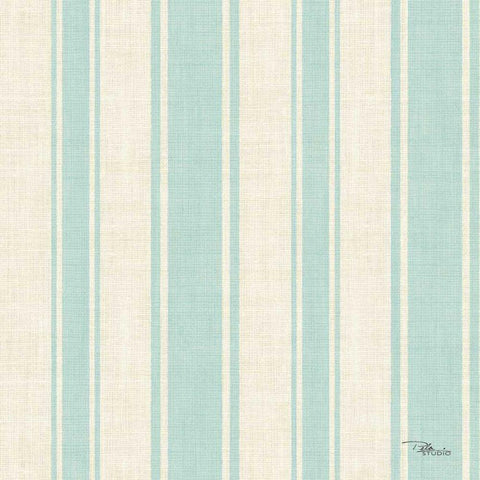 Coastal Farmhouse Pattern VA Black Modern Wood Framed Art Print with Double Matting by Pela Studio