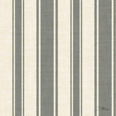 Coastal Farmhouse Pattern VC Black Modern Wood Framed Art Print by Pela Studio