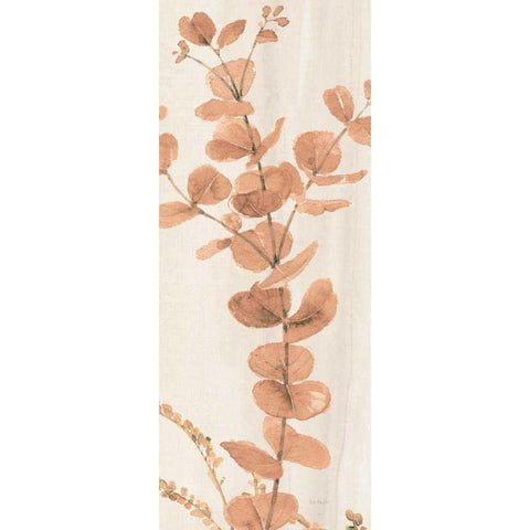 Soft Terracotta Mixed Greens LX Gold Ornate Wood Framed Art Print with Double Matting by Audit, Lisa