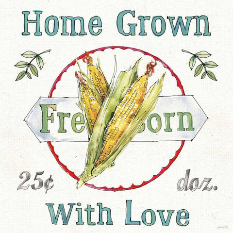 Veggie Market III White Modern Wood Framed Art Print by Tavoletti, Anne