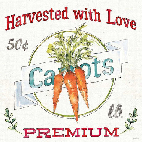 Veggie Market V White Modern Wood Framed Art Print by Tavoletti, Anne