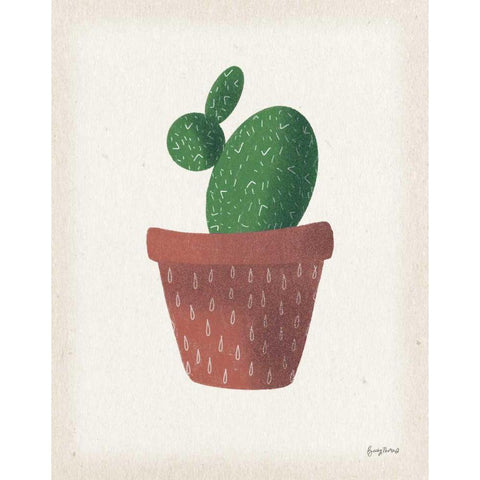 Greenhouse II Gold Ornate Wood Framed Art Print with Double Matting by Thorns, Becky