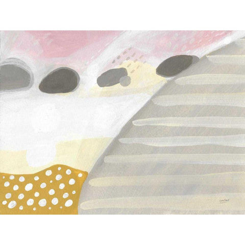 Creation Sings II Gold Ornate Wood Framed Art Print with Double Matting by Mack, Lynn