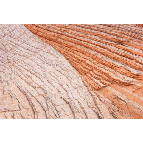 Coyote Buttes VI Black Modern Wood Framed Art Print with Double Matting by Majchrowicz, Alan