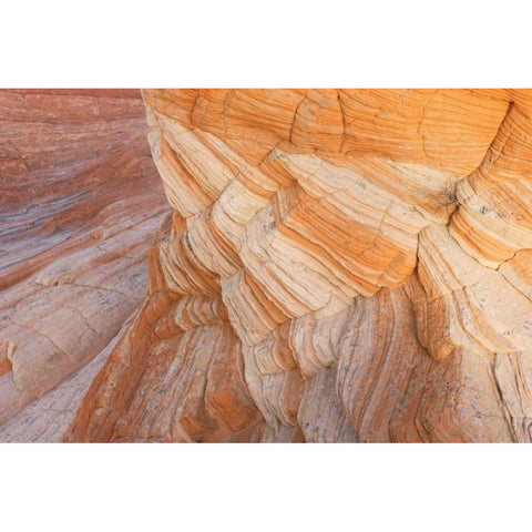 Coyote Buttes VII Black Modern Wood Framed Art Print with Double Matting by Majchrowicz, Alan