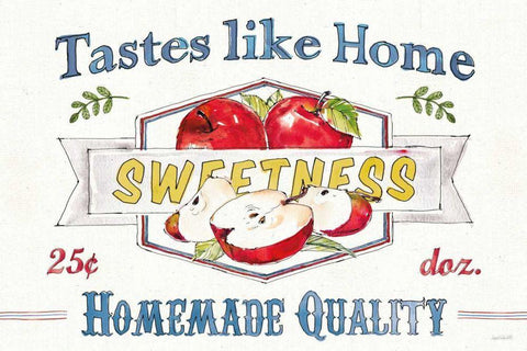 Fruit Stand I Black Ornate Wood Framed Art Print with Double Matting by Tavoletti, Anne