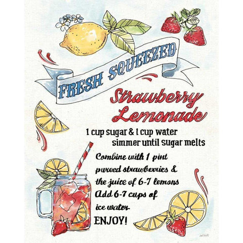 Fruit Stand VII White Modern Wood Framed Art Print by Tavoletti, Anne