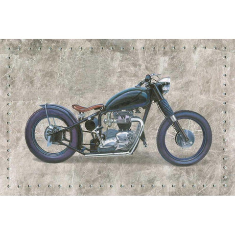 Lets Roll I Gray Gold Ornate Wood Framed Art Print with Double Matting by Wiens, James