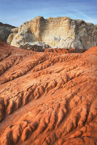 Grand Staircase II White Modern Wood Framed Art Print with Double Matting by Majchrowicz, Alan