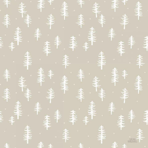 Gone Glamping Pattern IIIA Black Ornate Wood Framed Art Print with Double Matting by Marshall, Laura
