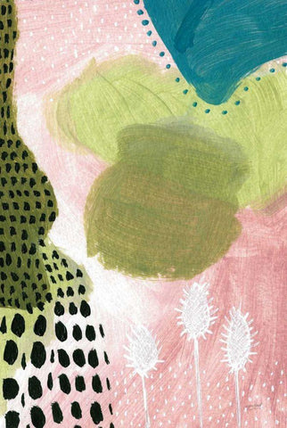 Abundance II Black Ornate Wood Framed Art Print with Double Matting by Mack, Lynn