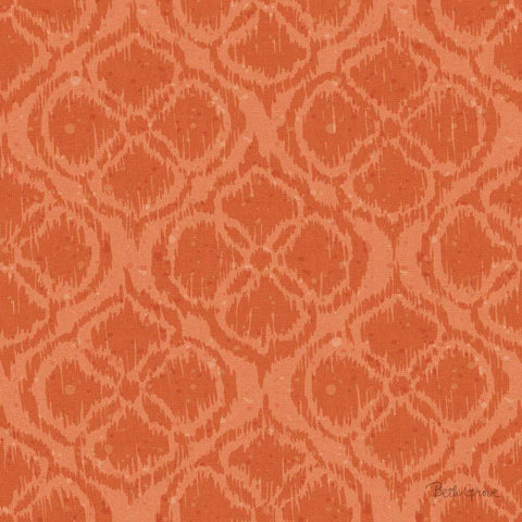 Harvest Bouquet Pattern VC White Modern Wood Framed Art Print with Double Matting by Grove, Beth