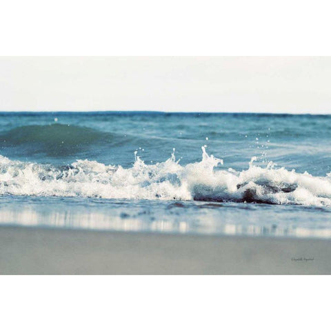 Mint Cottage Days II v2 White Sky Crop Gold Ornate Wood Framed Art Print with Double Matting by Urquhart, Elizabeth