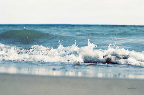 Mint Cottage Days II v2 White Sky Crop Black Ornate Wood Framed Art Print with Double Matting by Urquhart, Elizabeth