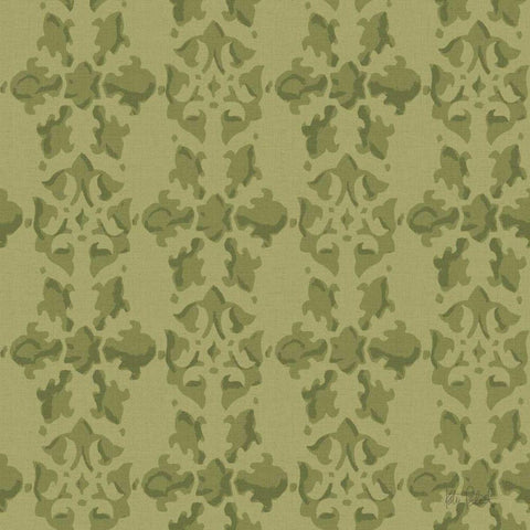 Vintage Petals Pattern VC White Modern Wood Framed Art Print by Pertiet, Katie