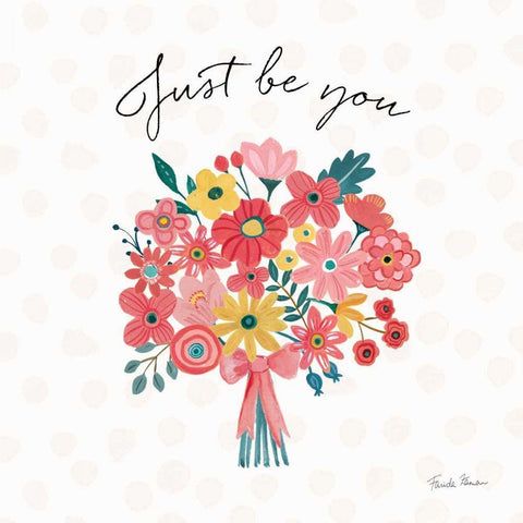 Bright Petals II Black Ornate Wood Framed Art Print with Double Matting by Zaman, Farida