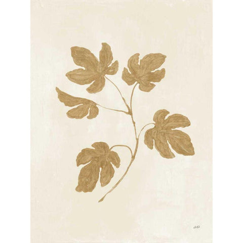 Botanical Study III Gold Crop White Modern Wood Framed Art Print by Purinton, Julia