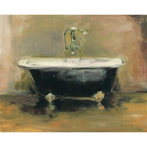 Vintage Tub I Light White Modern Wood Framed Art Print by Hageman, Marilyn