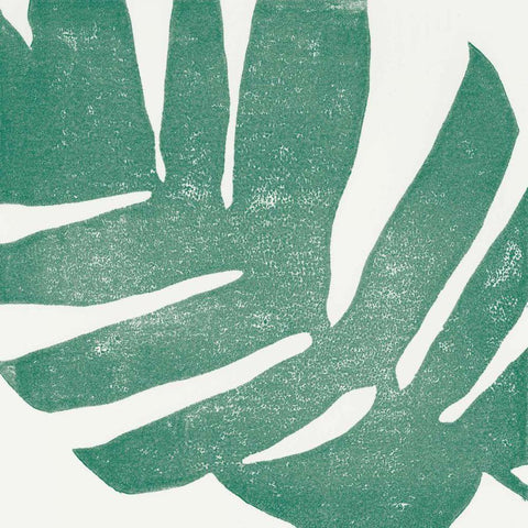 Tropical Treasures II White Modern Wood Framed Art Print with Double Matting by Hershey, Moira