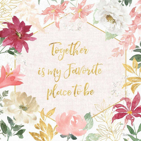 All You Need is Love II White Modern Wood Framed Art Print by Grove, Beth