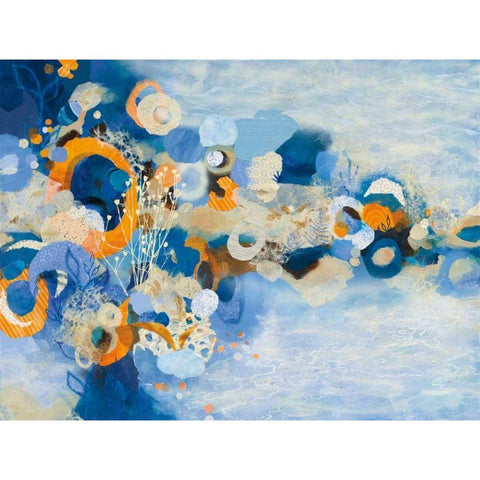 Nantucket Summer Black Modern Wood Framed Art Print with Double Matting by Ferguson, Kathy