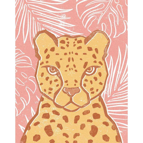 Jungle II Gold Ornate Wood Framed Art Print with Double Matting by Hershey, Moira