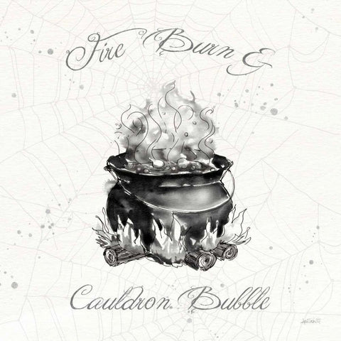 Phantoms of the Night II Gold Ornate Wood Framed Art Print with Double Matting by Tavoletti, Anne