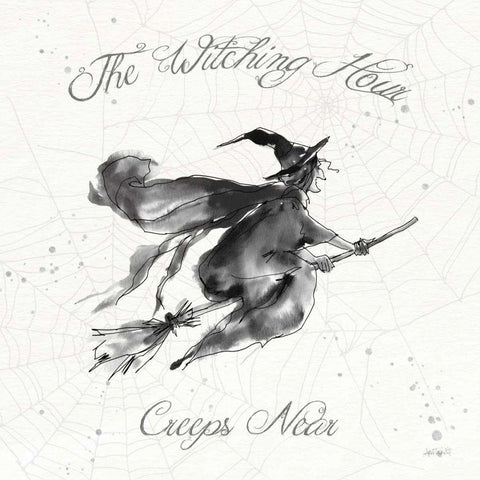 Phantoms of the Night IV Gold Ornate Wood Framed Art Print with Double Matting by Tavoletti, Anne