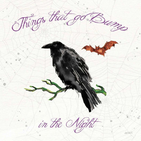 Phantoms of the Night V Color White Modern Wood Framed Art Print by Tavoletti, Anne