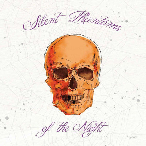 Phantoms of the Night VII Color Black Ornate Wood Framed Art Print with Double Matting by Tavoletti, Anne