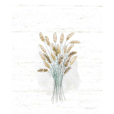 Farmhouse Cotton VII No Words Neutral White Modern Wood Framed Art Print by Grove, Beth