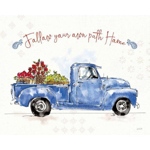 Americana Mood VIII White Modern Wood Framed Art Print by Tavoletti, Anne