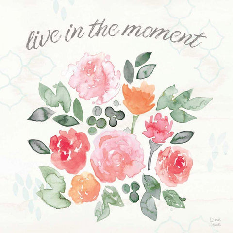 Boho Ride IV White Modern Wood Framed Art Print by June, Dina