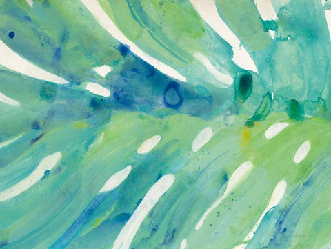 Tropical Delight Black Ornate Wood Framed Art Print with Double Matting by Hristova, Albena