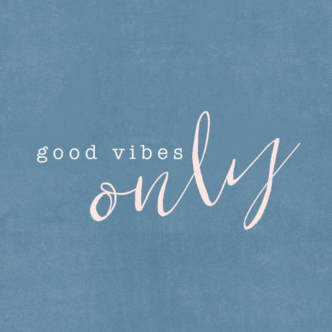 Feeling Good II Black Modern Wood Framed Art Print with Double Matting by Wild Apple Portfolio