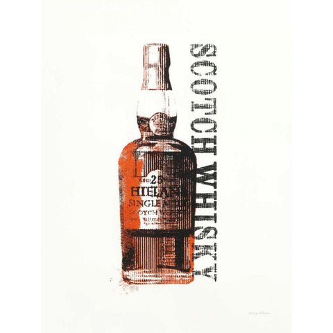 Scotch White Modern Wood Framed Art Print by Tillmon, Avery