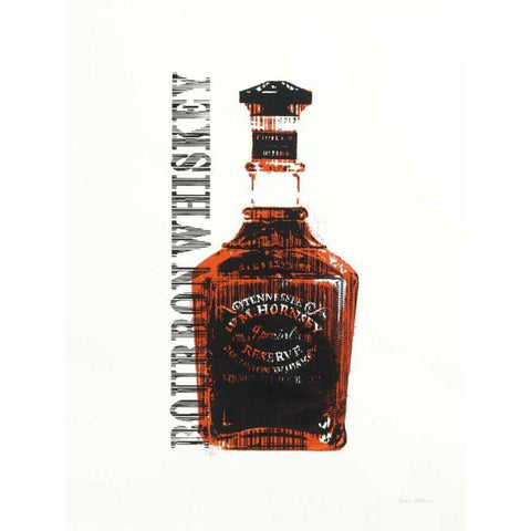 Bourbon Black Modern Wood Framed Art Print by Tillmon, Avery