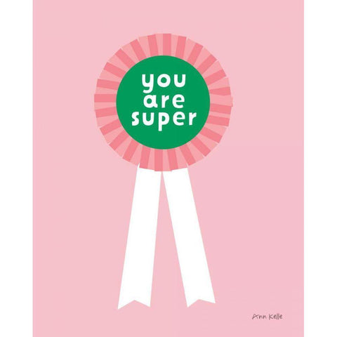 Super Award Gold Ornate Wood Framed Art Print with Double Matting by Kelle, Ann