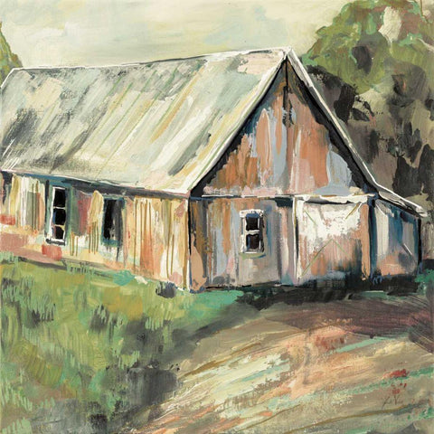 Going to the Country I Earth Black Modern Wood Framed Art Print with Double Matting by Vertentes Jeanette