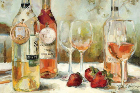 Summer Award Winners White Modern Wood Framed Art Print with Double Matting by Hageman, Marilyn