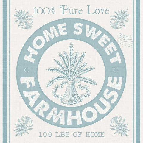 Vintage Farmhouse I White Modern Wood Framed Art Print by Pela Studio