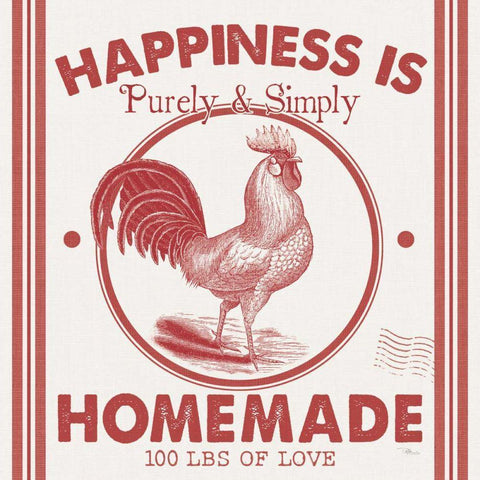 Vintage Farmhouse II Black Modern Wood Framed Art Print by Pela Studio