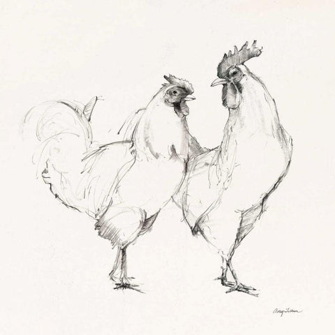 Life at Home I Vintage Cream Black Modern Wood Framed Art Print by Tillmon, Avery