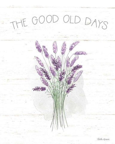 Farmhouse Cotton VII Sage White Modern Wood Framed Art Print with Double Matting by Grove, Beth