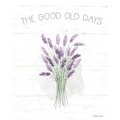 Farmhouse Cotton VII Sage Black Modern Wood Framed Art Print by Grove, Beth